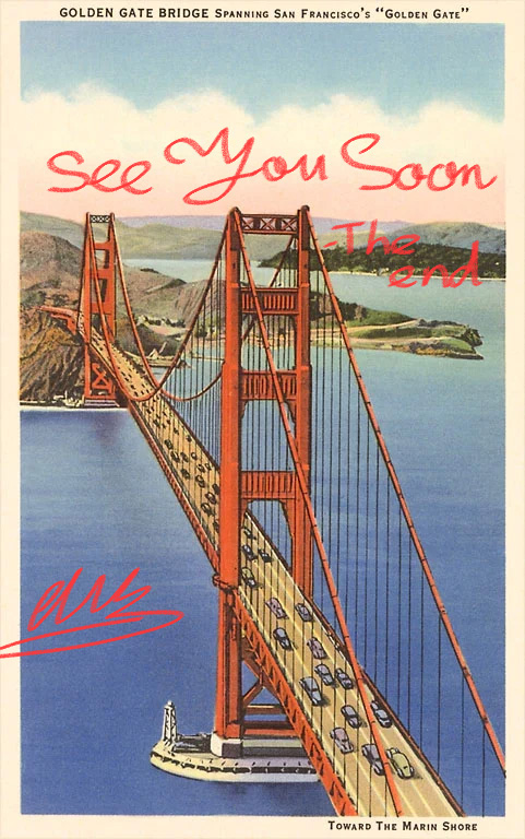 Recovered postcard